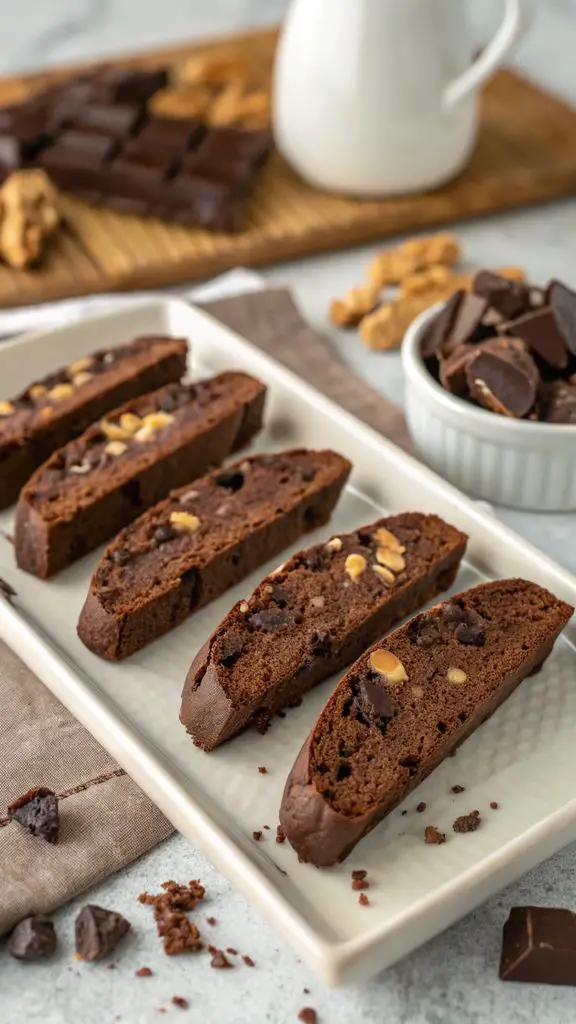 Preparazione passo-passo di BISCOTTI SPEZIATI AL CIOCCOLATO ITALIANO