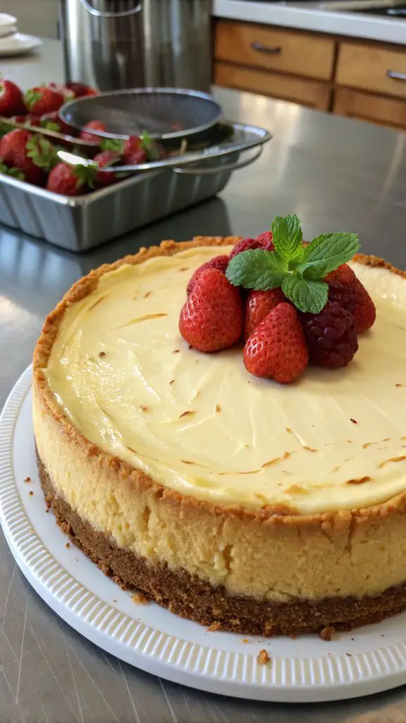 Preparazione passo-passo di Cheesecake Basca