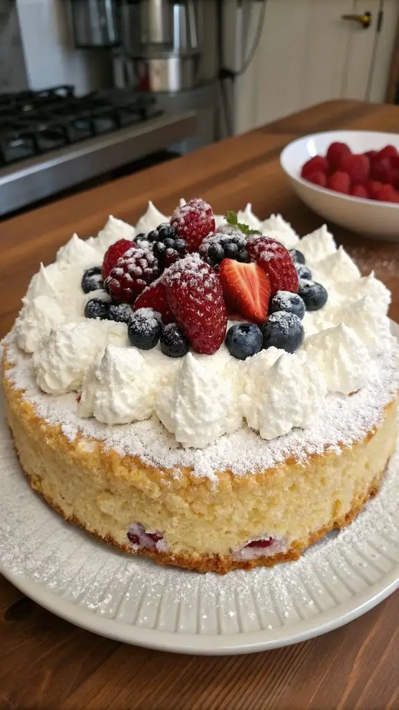 Preparazione passo-passo di torta nuvola al cocco
