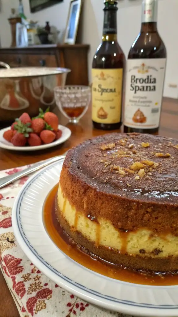 Preparazione passo-passo di Pan di Spagna imbevuto di brandy