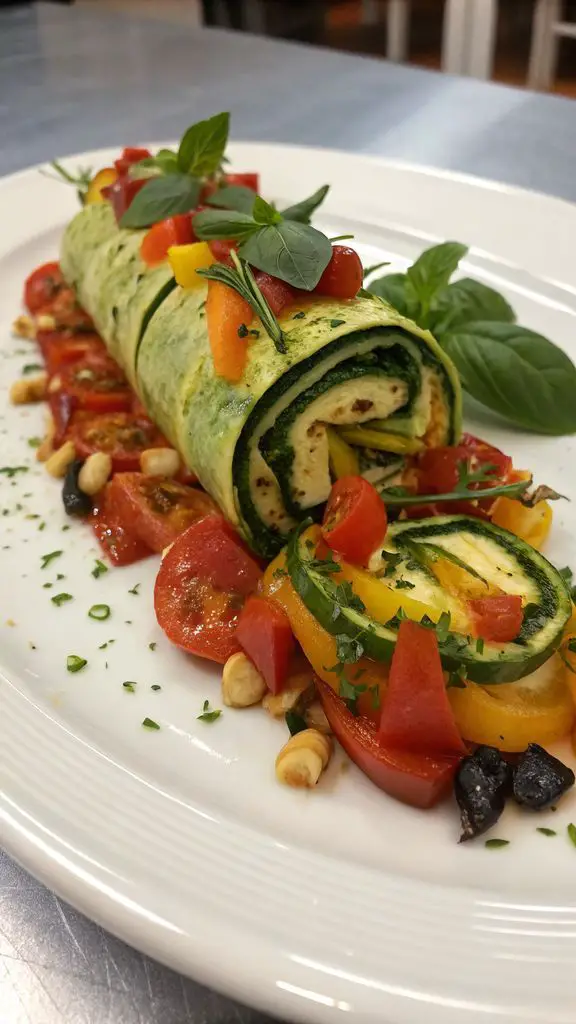 Preparazione passo-passo di Rotolo di verdure estive: la ricetta del secondo goloso e leggero