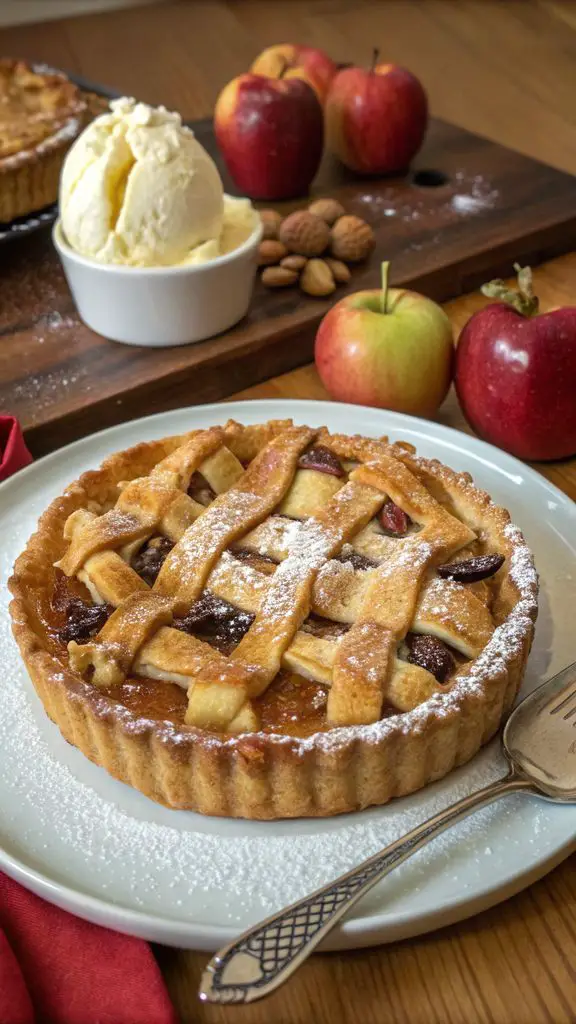 Un delizioso piatto di Torta di mele di SantOrfeo