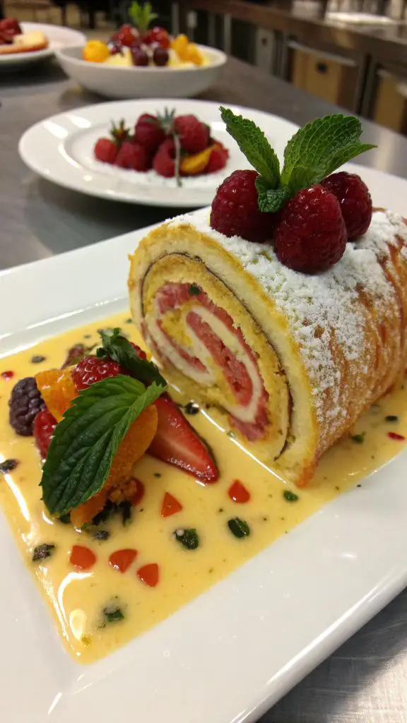 Preparazione passo-passo di ROTOLO ALLA ZUPPA INGLESE