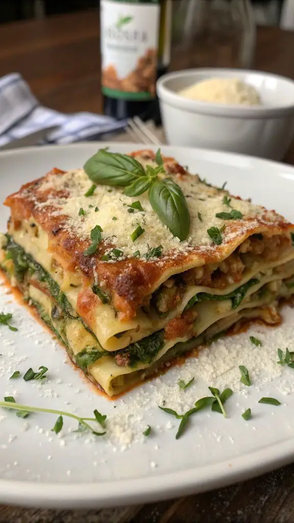 Un delizioso piatto di Lasagne alle Zucchine con Consigli