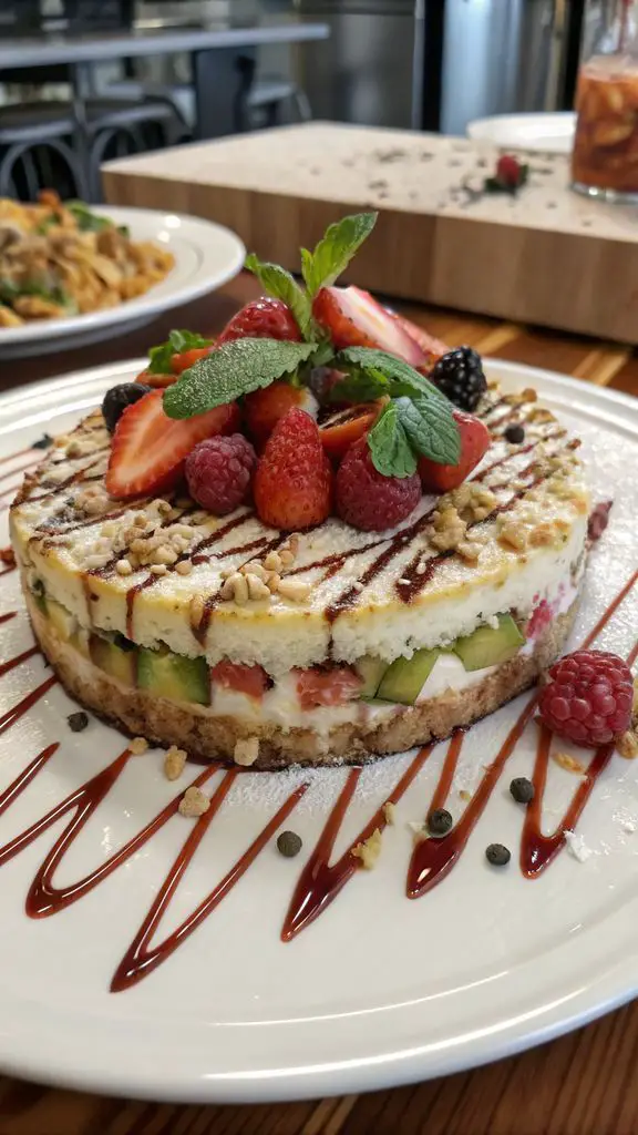 Un delizioso piatto di TORTA FREDDA SUPER GOLOSA