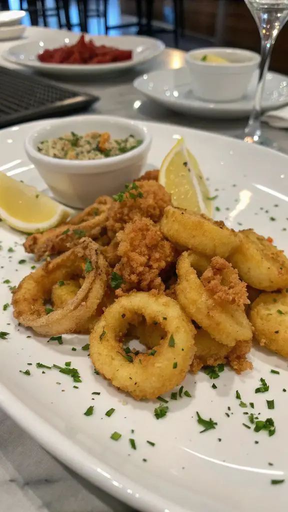 Preparazione passo-passo di Calamari fritti