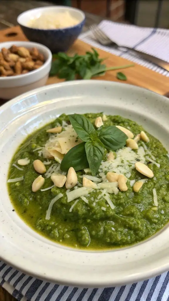 Preparazione passo-passo di **Salsa Verde Italiana**