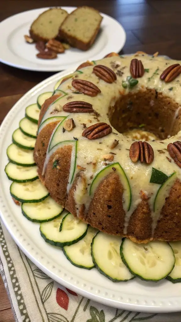 Preparazione passo-passo di Torta Bundt alle zucchine e noci pecan