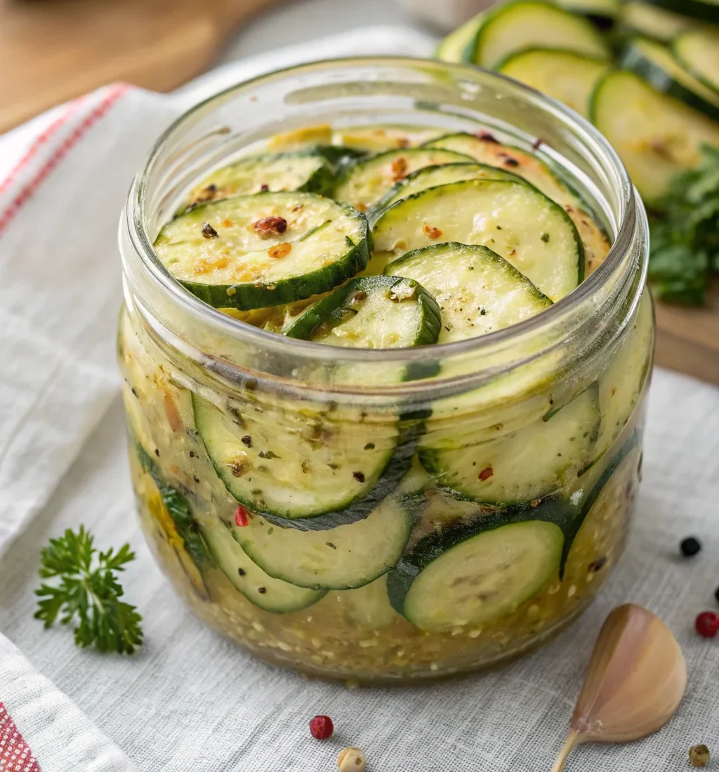 A delicious plate of ZUCCHINE MARINATE, LE MIE PREFERITE