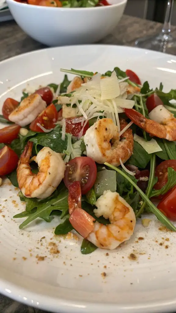 Un delizioso piatto di Insalata di Gamberetti