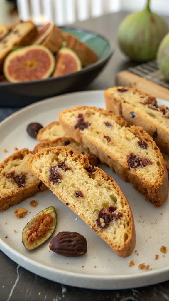 Un delizioso piatto di CUCIDATI (BISCOTTI AI FICHI)