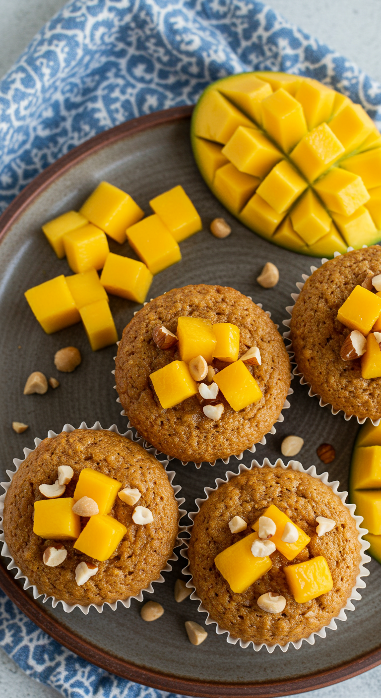 muffin tropicali al mango