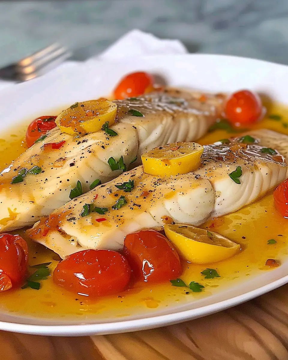 Branzino all’acqua pazza