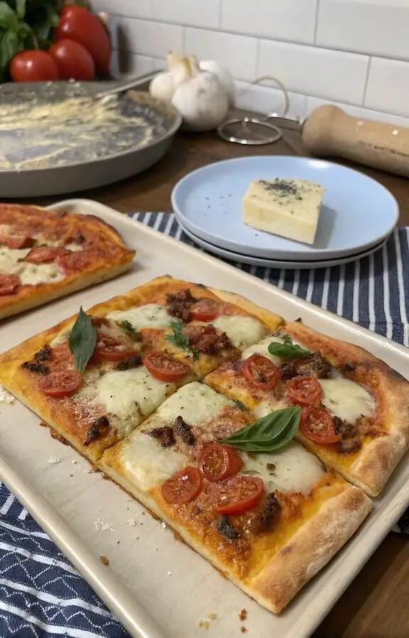 Un delizioso piatto di Sfoglie di pane