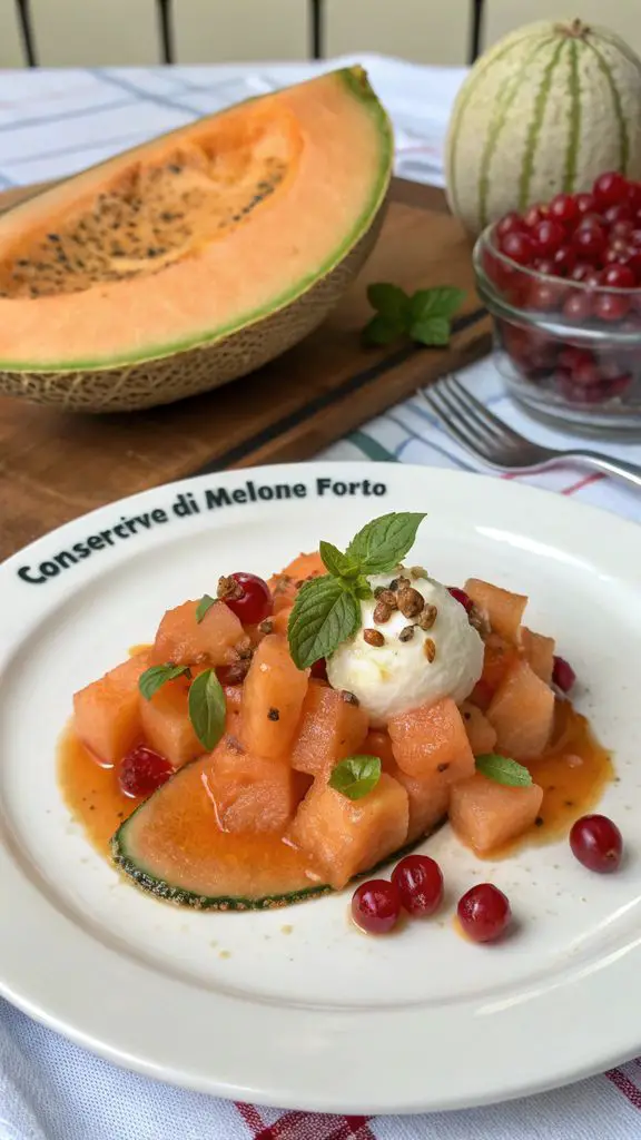 Preparazione passo-passo di Conserva di melone al Porto