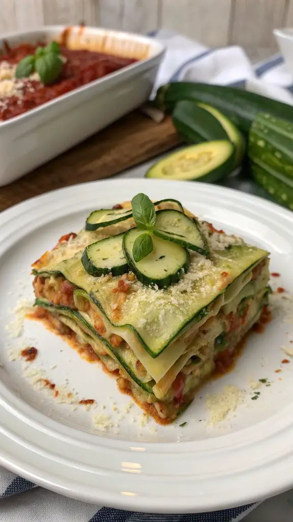 Preparazione passo-passo di Lasagne alle Zucchine con Consigli