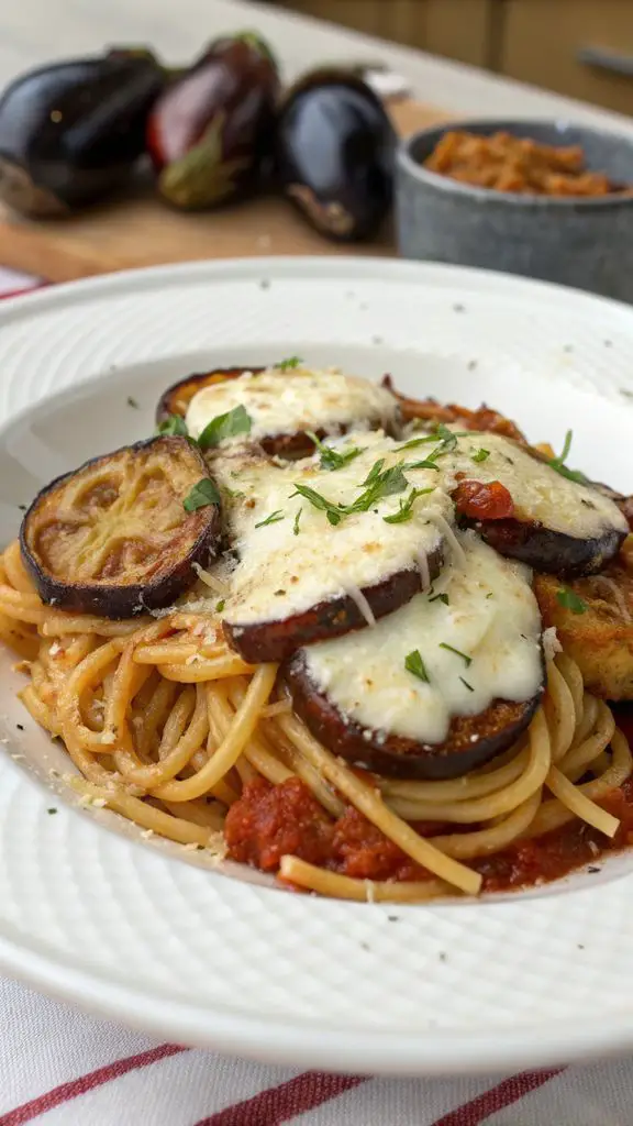 Preparazione passo-passo di Pasta con Melanzane Fritte e Provola Affumicata