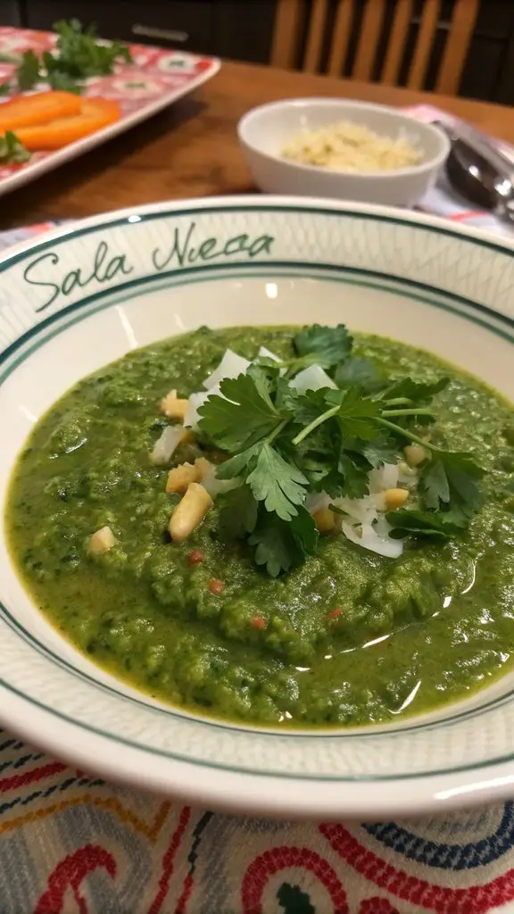 Un delizioso piatto di **Salsa Verde Italiana**