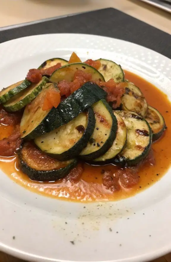 Un delizioso piatto di Zucca marinata in agrodolce