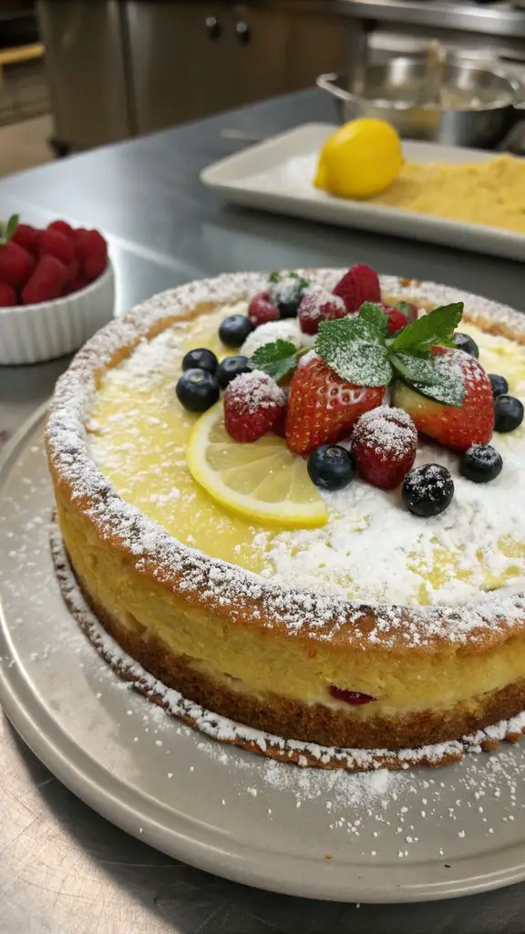 Preparazione passo-passo di Torta al limone e ricotta