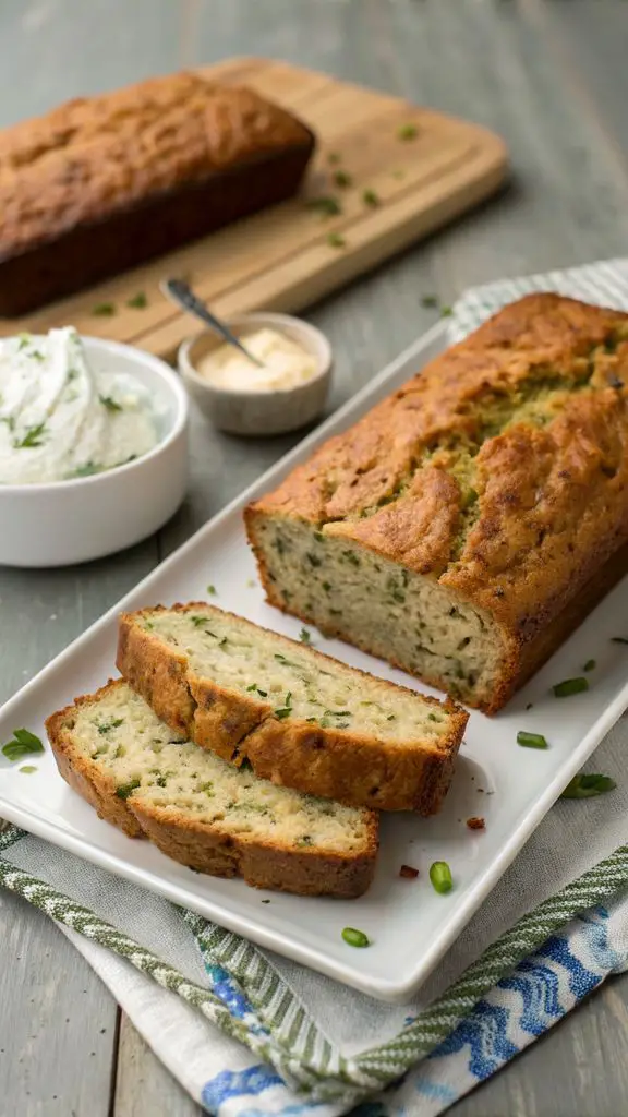 Un delizioso piatto di Best Greek Yogurt Zucchini Bread – Moist, Healthy & Easy 5 to Make!