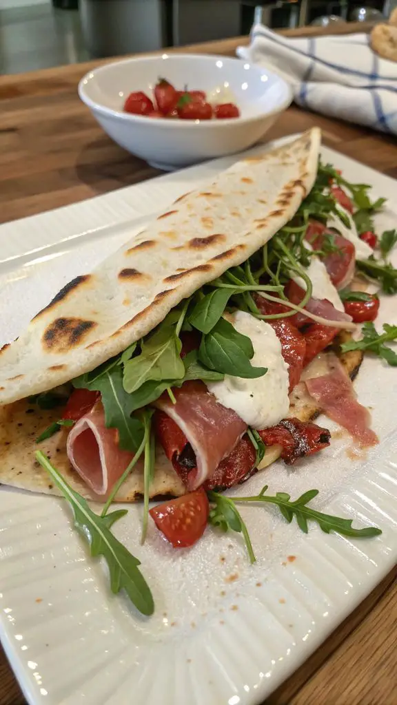 Preparazione passo-passo di PIADINA PIGRA – Velocissima e super sfiziosa!