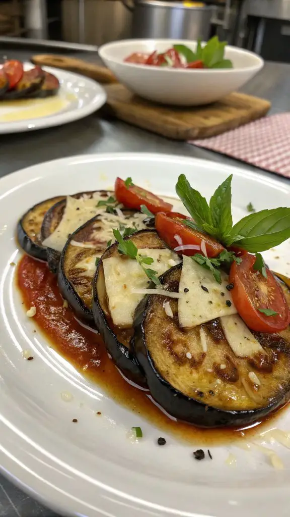 Un delizioso piatto di Melanzane in Agrodolce