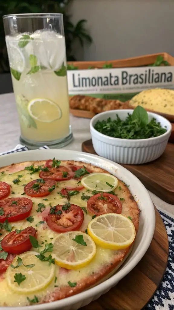 Un delizioso piatto di Limonata brasiliana