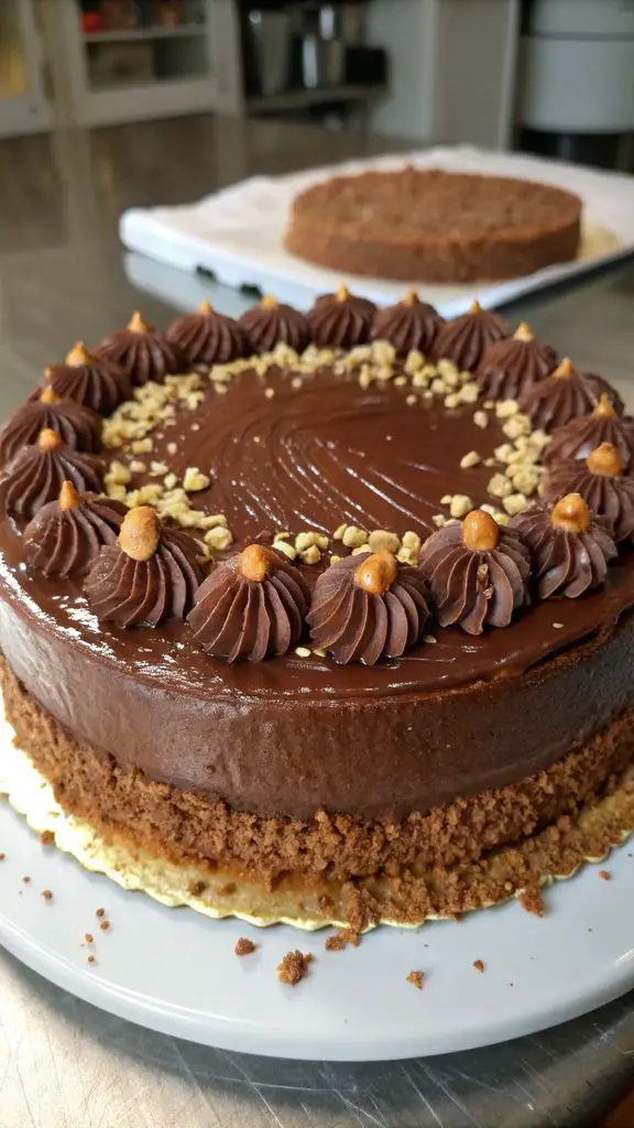 Preparazione passo-passo di Torta di cioccolato alla rovescia