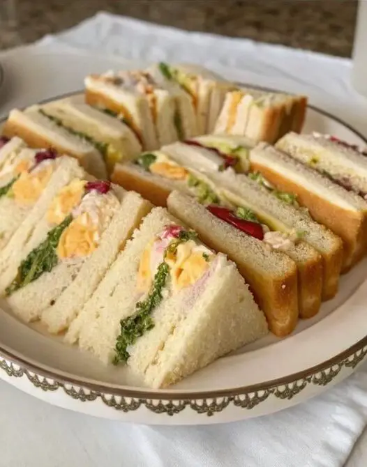 Preparazione passo-passo di Barefoot Contessa Tea Sandwiches – Guida facile in cucina