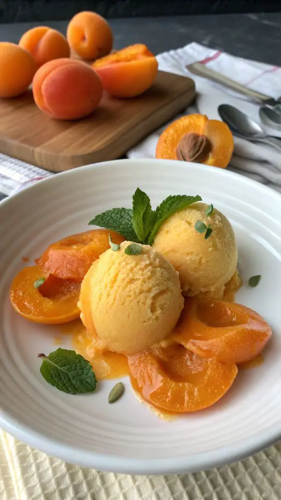 Preparazione passo-passo di Ecco una ricetta super rinfrescante e semplice: Sorbetto allalbicocca