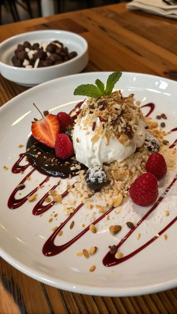 Un delizioso piatto di Ecco la ricetta per una torta leggera allo skyr, cocco e cioccolato