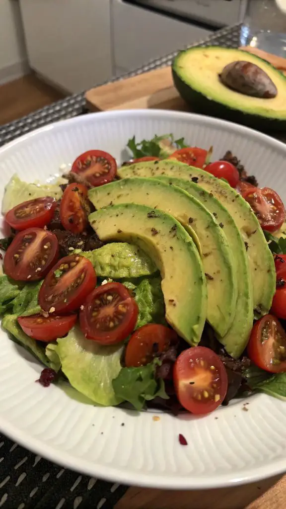 Preparazione passo-passo di Insalata con avocado