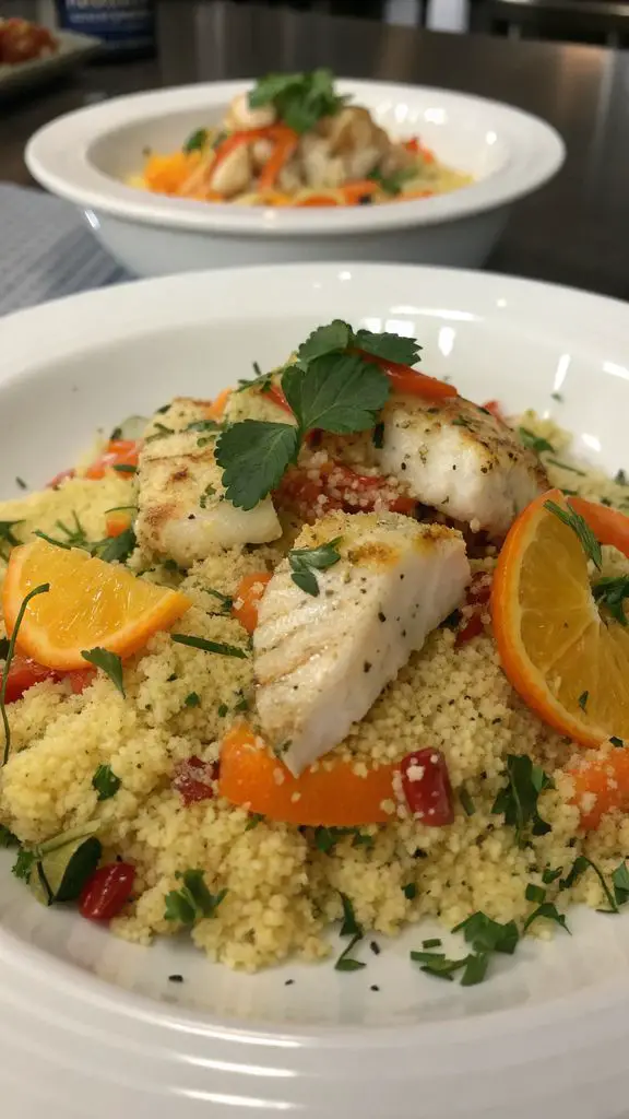Preparazione passo-passo di Cous cous di pesce