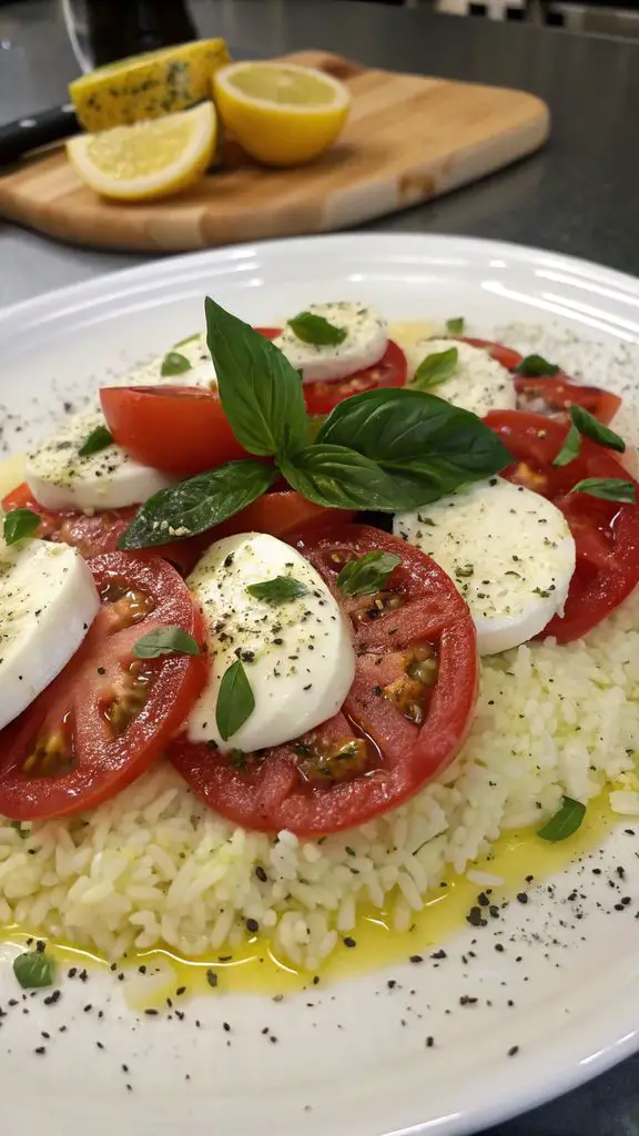 Preparazione passo-passo di Caprese al limone di Sal De Riso