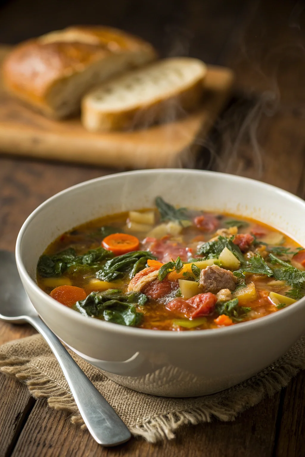 A delicious plate of Zuppa Italiana Penicillina