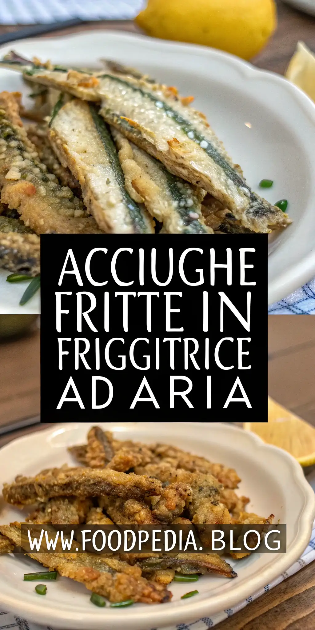 Pinterest image 2 for Acciughe Fritte in Friggitrice ad Aria
