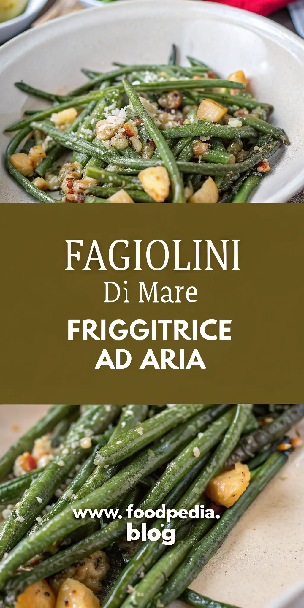 Pinterest image 1 for Fagiolini di Mare in Friggitrice ad Aria