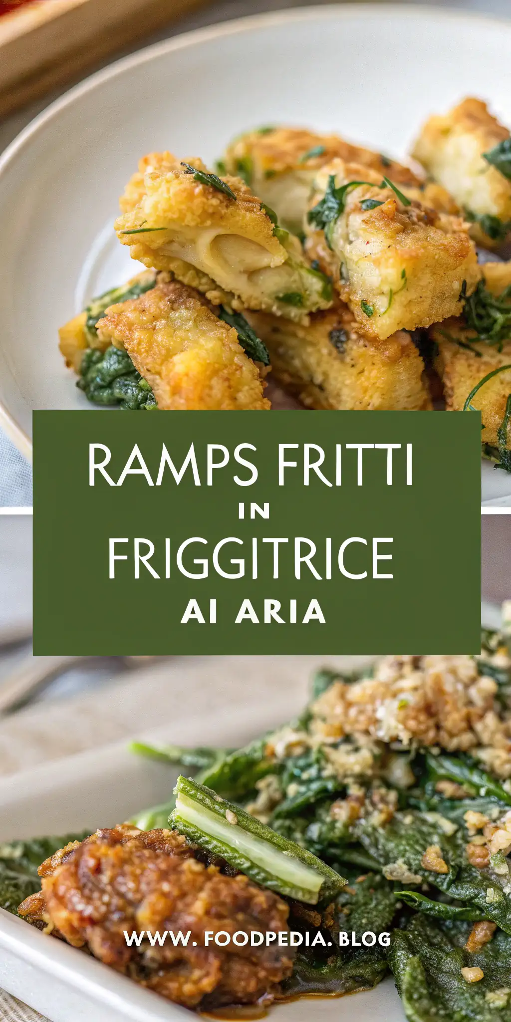Pinterest image 2 for Ramps Fritti in Friggitrice ad Aria