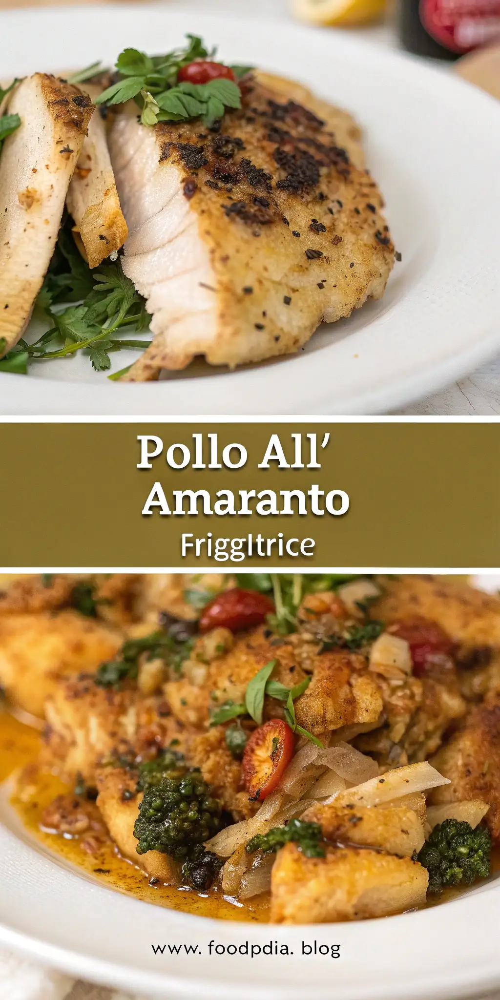 Pinterest image 1 for Pollo all'Amaranto in Friggitrice ad Aria