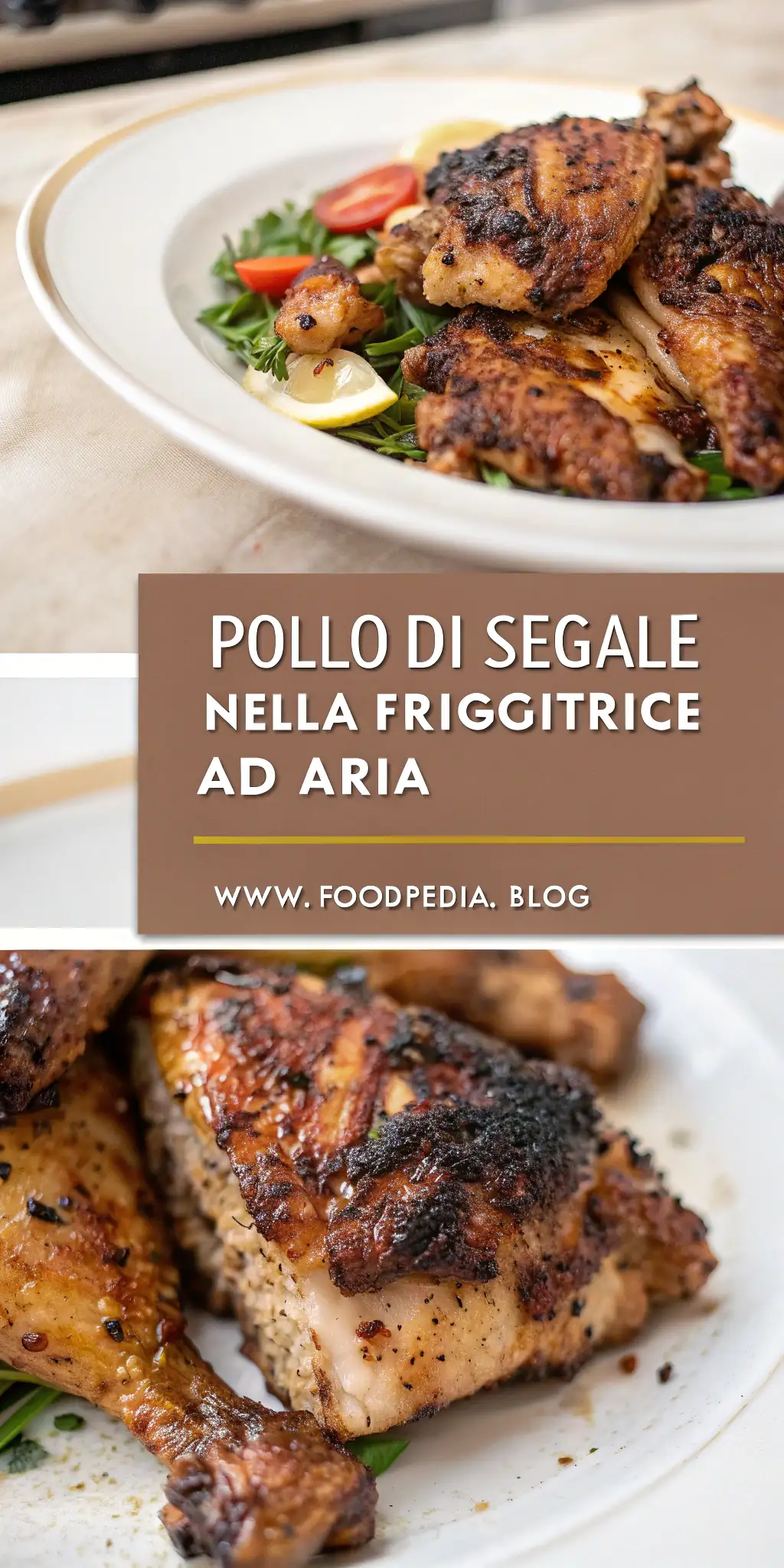 Pinterest image 2 for Pollo di Segale nella Friggitrice ad Aria