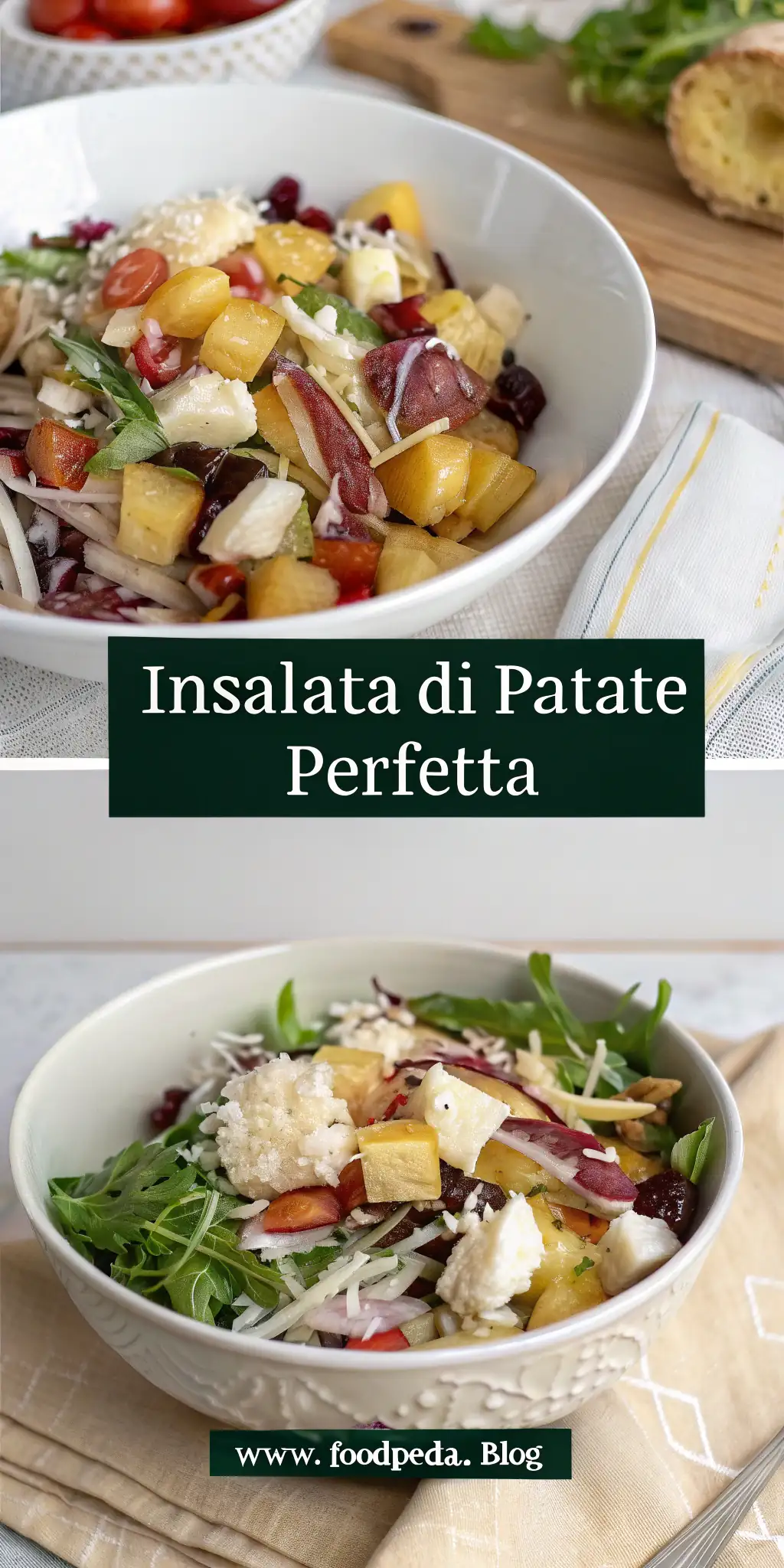 Pinterest image 2 for Insalata di Patate Perfetta