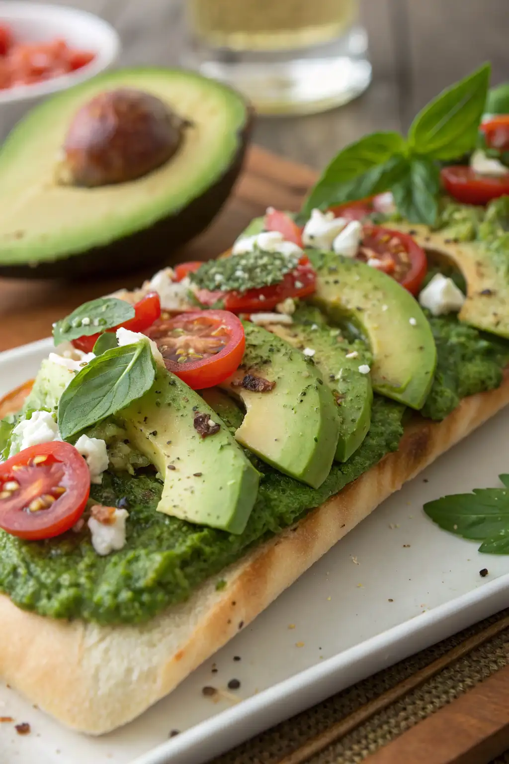 A delicious plate of Condimento Green Goddess di Chef John