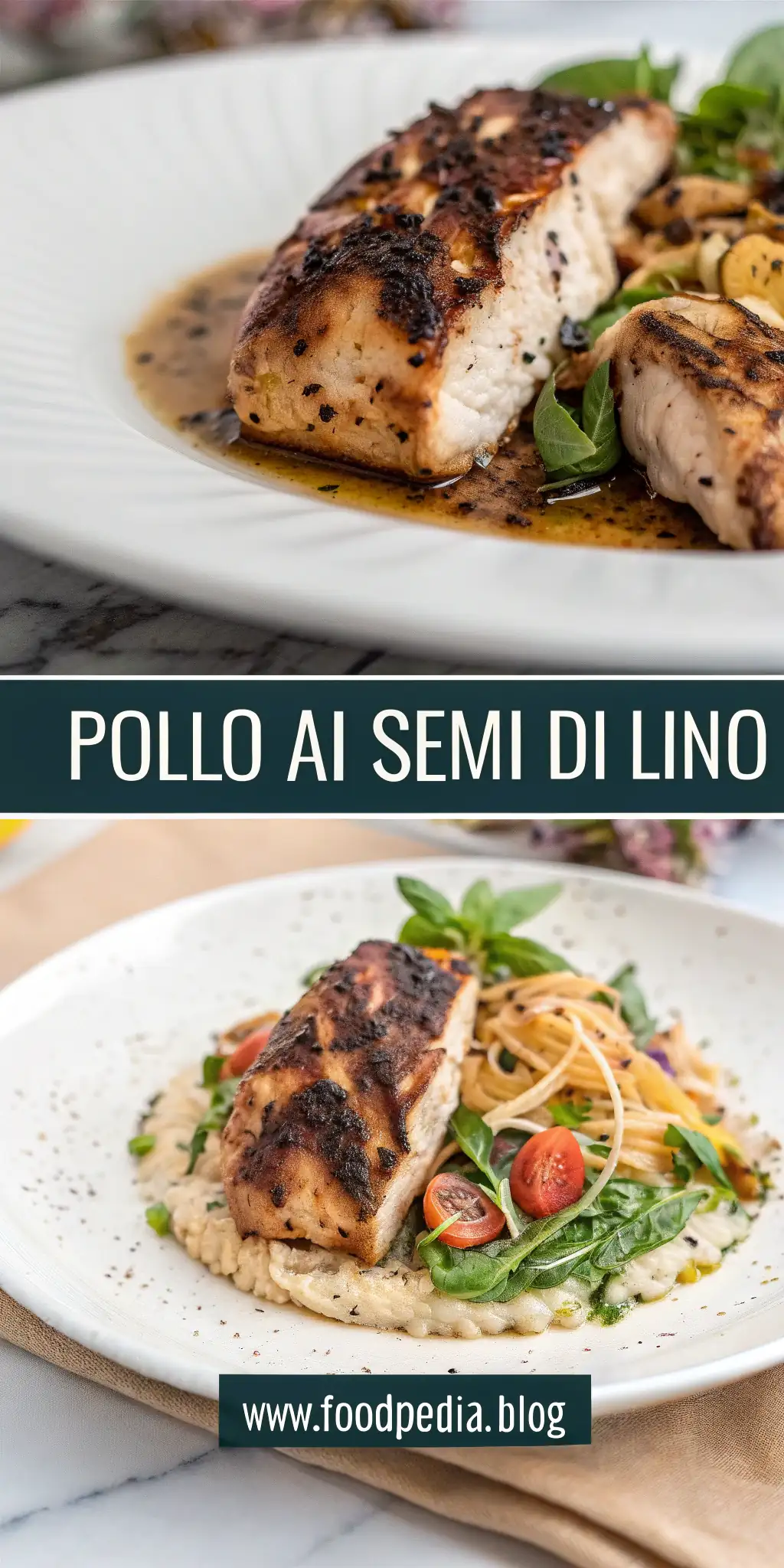 Pinterest image 2 for Pollo ai Semi di Lino in Friggitrice ad Aria