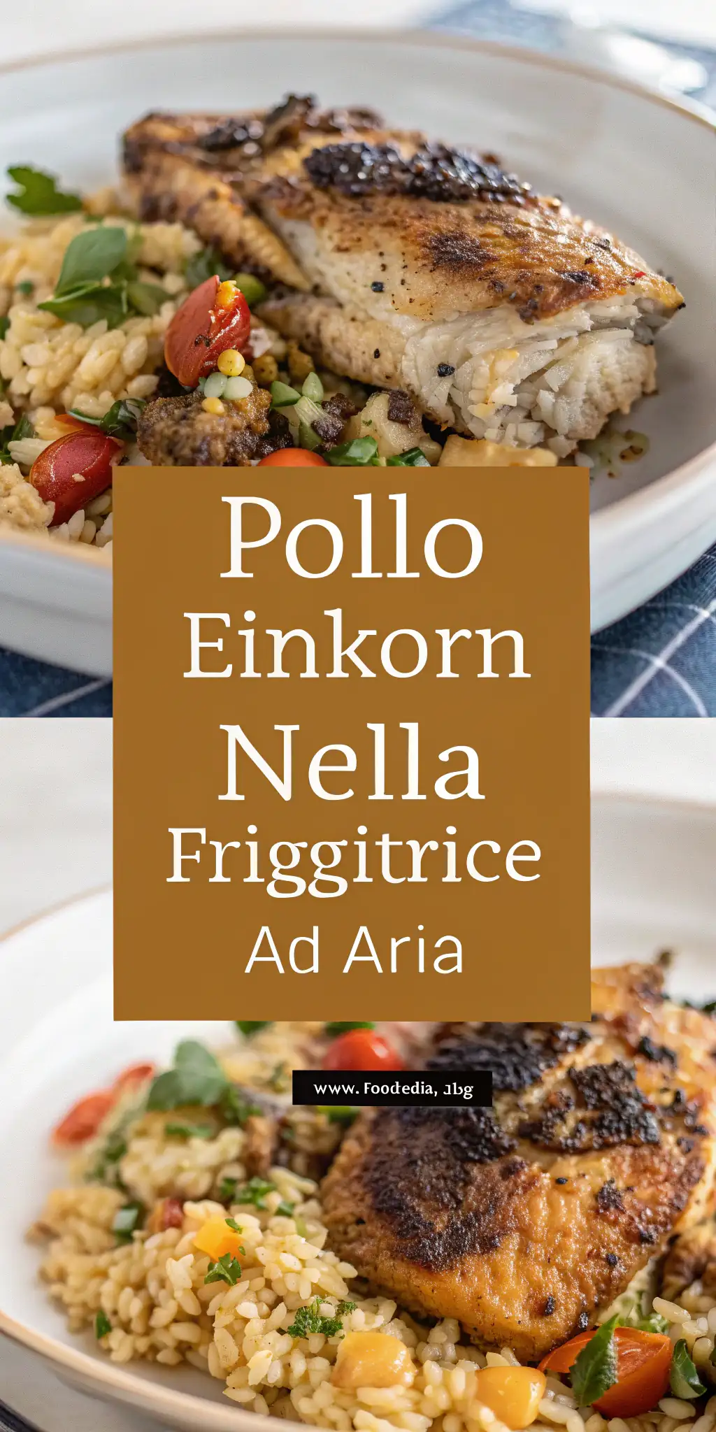 Pinterest image 2 for Pollo Einkorn nella Friggitrice ad Aria
