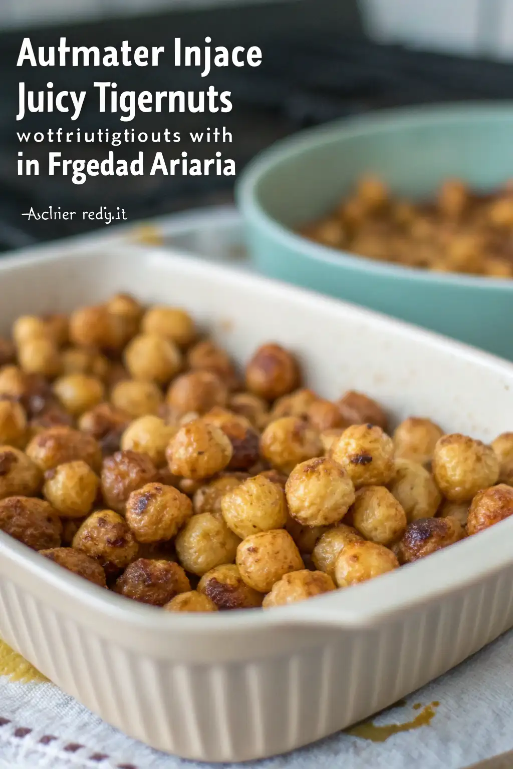 A delicious plate of Tigernut in Friggitrice ad Aria