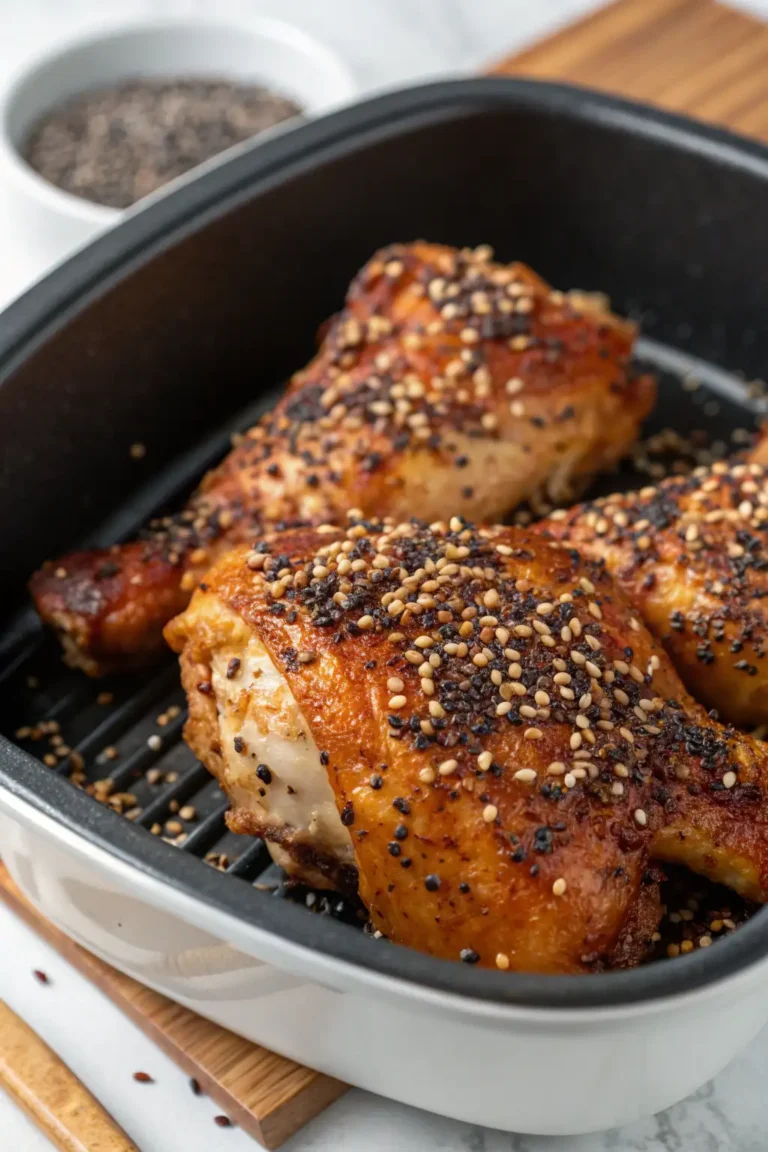 A delicious plate of Pollo con Semi di Chia in Friggitrice ad Aria