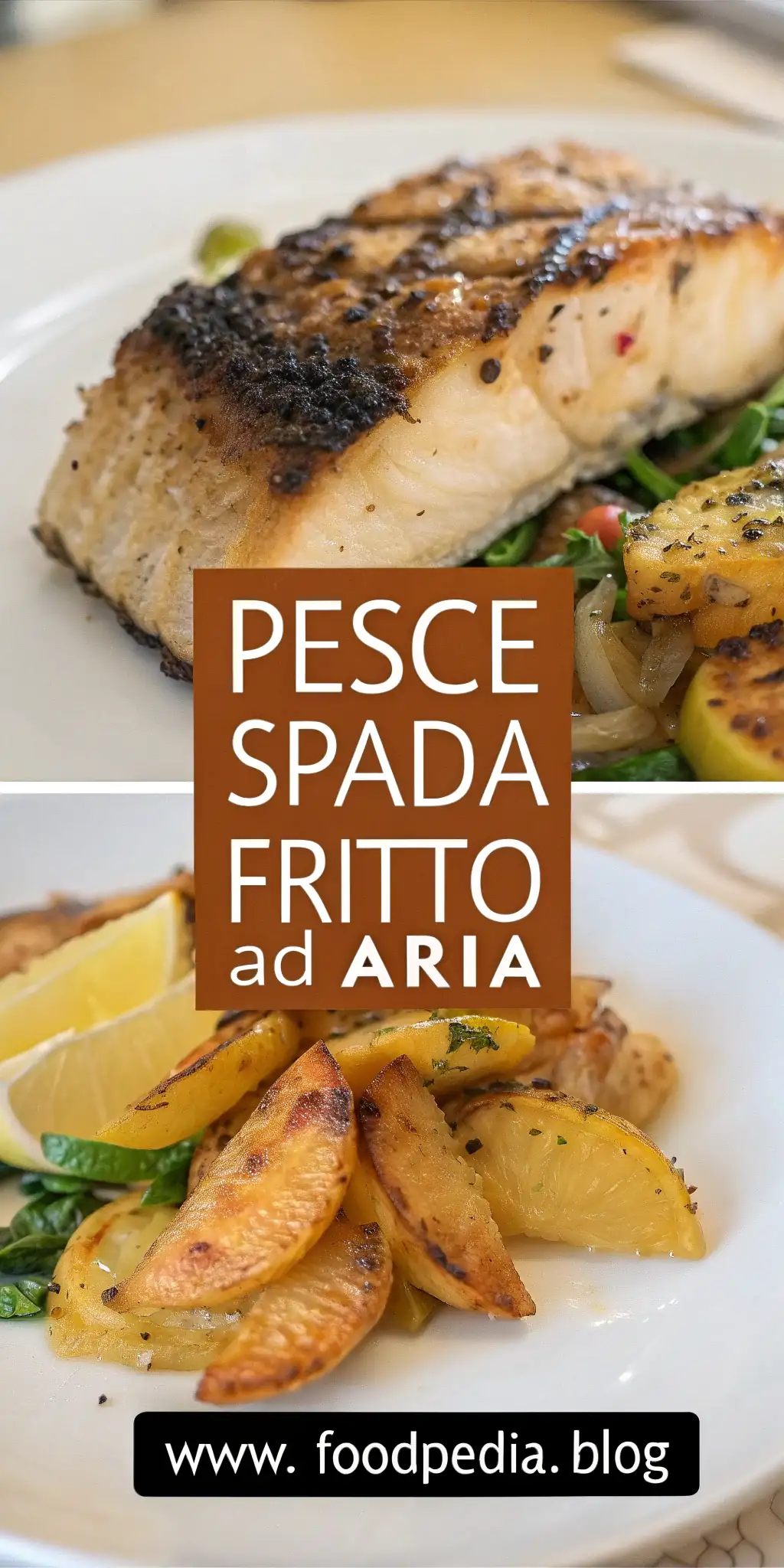 Pinterest image 2 for Pesce Spada Fritto ad Aria