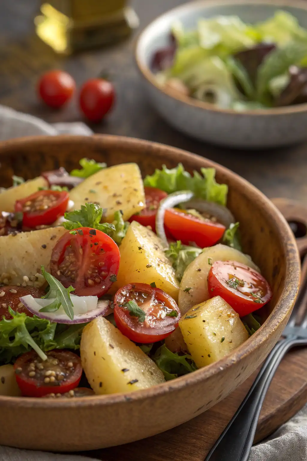 A delicious plate of Insalata di Patate Perfetta