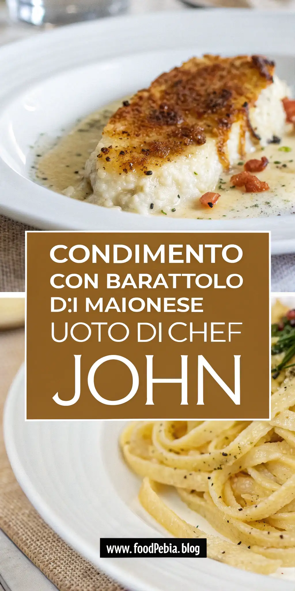Pinterest image 1 for Condimento con Barattolo di Maionese Vuoto di Chef John